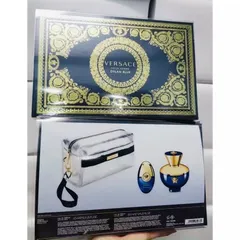 Set Nước Hoa Versace Pour Femme Dylan Blue Edp 100ml + 10ml Trong Giỏ Sang Trọng - Hương Thơm Quyến Rũ cho Phụ Nữ