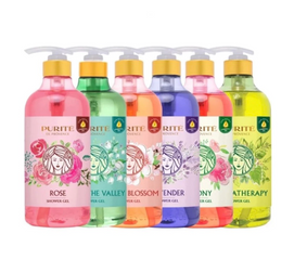 Sữa Tắm Purité 850ML + 250ML - Dưỡng Ẩm Da, Hương Thơm Tự Nhiên, Phù Hợp Mọi Loại Da, Mỹ Phẩm Cao Cấp Mỹ