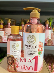 Sữa Tắm Purité 850ML + 250ML - Dưỡng Ẩm Da, Hương Thơm Tự Nhiên, Phù Hợp Mọi Loại Da, Mỹ Phẩm Cao Cấp Mỹ