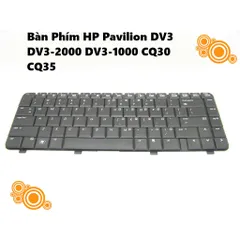 Bàn Phím Laptop HP Pavilion DV3-2000 DV3-1000 CQ30 CQ35 - Thay Thế Chất Lượng Cao, US Layout, Độ Nhạy Tốt