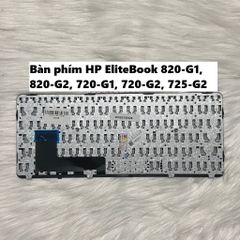 Bàn phím HP EliteBook 820-G1, 820-G2, 720-G1, 720-G2, 725-G2 - Linh kiện máy tính chất lượng cao, Bàn phím màu đen rõ nét