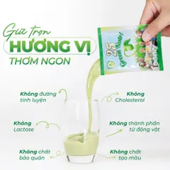 Ngũ Cốc Dinh Dưỡng 25 Green Nutri Có Tảo Xoắn - Sữa Hạt Thực Vật Nhập Khẩu, 625gr Hộp Giấy, Vegan, Chống Oxy Hóa, Trẻ Hóa Da