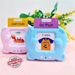 Máy Đọc Thẻ Flashcard Song Ngữ Anh Việt - Đồ Chơi Giáo Dục Sớm Cho Bé, 224 - 510 Từ Vựng Học Tiếng Anh Dễ Dàng
