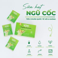 [Chính hãng] Sữa Hạt Ngũ Cốc Organic Avocado - Dạng hộp 300g