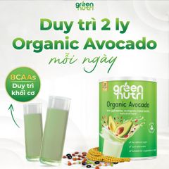 Sữa Hạt Ngũ Cốc Organic Avocado 750g - Đạm Thực Vật, BCAAs, Chất Xơ, Thuần Chay, Hỗ Trợ Sức Khỏe và Tiêu Hóa