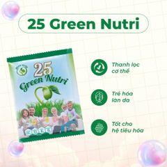 Sữa Hạt Ngũ Cốc 25 Green Nutri - Hộp 300g, Sản Phẩm Thuần Chay, Dinh Dưỡng Cao, Không Chất Bảo Quản, Hương Vị Tự Nhiên
