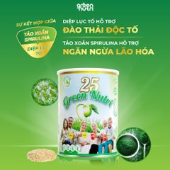 Sữa Hạt Ngũ Cốc 25 Green Nutri - Thực phẩm dinh dưỡng thuần chay dạng lon 750g, bổ sung vitamin và khoáng chất tự nhiên