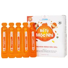 Siro Bổ Tỳ Mộc Nhi Hỗ Trợ Kích Thích Tiêu Hoá Cho Bé Ăn Ngon (Hộp 20 ống x 10ml)
