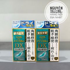 Nước Nhỏ Mắt Lion Smile 40 Premium DX - Chăm Sóc Mắt Cao Cấp Nhật Bản, Giảm Khô Mắt & Mệt Mỏi, Thiết Kế Tiện Lợi, Xanh Dương
