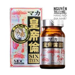 Viên uống Maka Sixteen Nhật Bản - Thực phẩm chức năng hỗ trợ sức khỏe, tăng cường sức đề kháng và cải thiện tiêu hóa