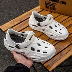 Giày Sục Nam Fashion Eva Chống Nước - Siêu êm Chân, Giày Dép Da Cao Cấp, Thời Trang Nam Chất Lượng Cao