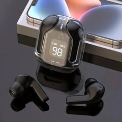 Tai Nghe Bluetooth KY8 Mini Trong Suốt - Tai Nghe TWS Không Dây Khử Tiếng Ồn, Màn Hình Kỹ Thuật Số, 6 Màu Sắc Sành Điệu