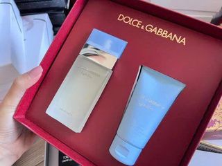 Set Dolce & Gabbana Light Blue Set For Ladies( 1Nh50ml+ 1Dt 50ml)