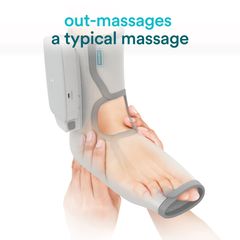 Bao massage khí nén quấn cổ chân HoMedics SR-CMF10H - Thiết bị phục hồi, giảm đau, điều chỉnh cường độ và nhiệt độ, liệu pháp thư giãn lý tưởng