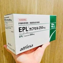 Viên uống giảm gan nhiễm mỡ EPL 250mg Alfresa Japan 400 viên