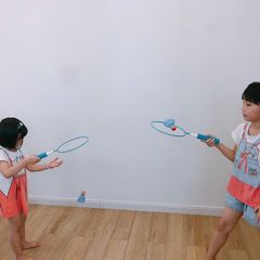 Bộ Vợt Cầu Lông Mini Cho Bé Kèm 2 Quả Cầu - Đồ Chơi Vận Động Phát Triển Kỹ Năng & Tăng Chiều Cao