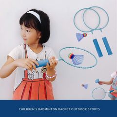 Bộ Vợt Cầu Lông Mini Cho Bé Kèm 2 Quả Cầu - Đồ Chơi Vận Động Phát Triển Kỹ Năng & Tăng Chiều Cao