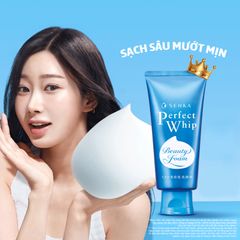 Sữa rửa mặt Senka Perfect Whip Beauty Foam Nhật Bản 120g