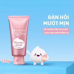 Sữa rửa mặt Senka Perfect Whip Beauty Foam Nhật Bản 120g