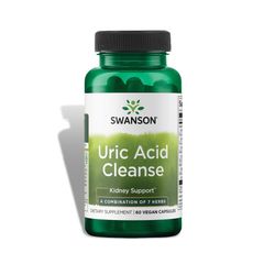 Viên uống giảm gút bổ thận Swanson Uric Acid Cleanse USA 60 viên