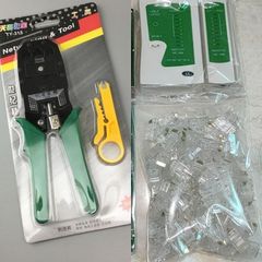 Kìm Bấm Mạng Chất Lượng - Thiết Bị Test Mạng Cho Gia Đình, Dụng Cụ Lắp Đặt Hạt Mạng Tiện Lợi