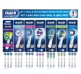 set 3 Đầu Bàn Chải Điện ORAL-B