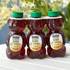 Mật Ong Kirkland Signature Raw Organic Bear - 680G 