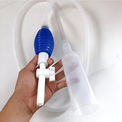 Bơm tay hút cặn hồ cá - Thiết bị thay nước bể cá tiện lợi cho người chơi cá cảnh, vệ sinh nước an toàn và hiệu quả