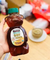 Mật Ong Kirkland Signature Raw Organic Bear - 680G 