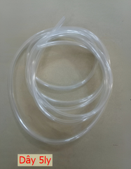 Dây Sủi Oxy Hồ Cá 4ly & 5ly - Phụ Kiện Hồ Cá Cảnh Chất Lượng, Màu Trắng & Đen, Dùng Cho Máy Sủi Oxy