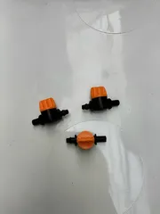 Van Khóa Dây Oxy Cam Đen - Phụ Kiện Chất Lượng Cho Bể Cá Cảnh Guppy - Độ Dài 4cm, Khấc Giữ Dây Oxy