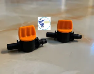 Van Khóa Dây Oxy Cam Đen - Phụ Kiện Chất Lượng Cho Bể Cá Cảnh Guppy - Độ Dài 4cm, Khấc Giữ Dây Oxy
