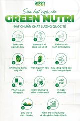 Sữa Hạt Ngũ Cốc Nhập Khẩu 25 Green Nutri 625gr - Thanh Lọc Cơ Thể, Tốt Cho Tiêu Hóa, Thuần Chay, Không Chất Bảo Quản