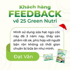 Sữa Hạt Ngũ Cốc Nhập Khẩu 25 Green Nutri 625gr - Thanh Lọc Cơ Thể, Tốt Cho Tiêu Hóa, Thuần Chay, Không Chất Bảo Quản