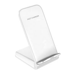 Đế Sạc Nhanh Không Dây 15W Kiêm Giá Đỡ Điện Thoại - Tương Thích iPhone, Samsung, Thiết Kế Gọn Nhẹ, Đèn LED Báo Sạc