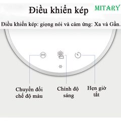 Đèn bàn học chống cận, thông minh AI, điều khiển bằng giọng nói, cảm ứng  công suất 10W