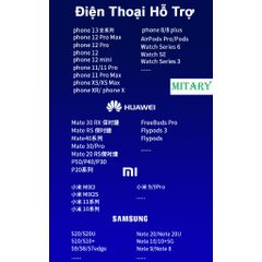 Đế Sạc Nhanh Không Dây Qi Cho Điện Thoại Thông Minh & Tai Nghe - Chế Độ Bảo Vệ Thông Minh, LED Báo Sạc, Tương Thích Nhiều Thiết Bị