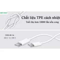 Cáp Sạc Nhanh PD 60W,  Truyền Dữ Liệu Tốc Độ Cao Cho Điện Thoại Máy Tính Bảng