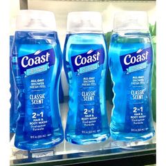 Tắm Gội Coast 2In1 532ml (Mẫu Mới)