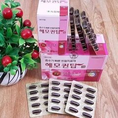 Viên Uống Bổ Sung Sắt Hemoqueen Hàn Quốc 120v - Tăng Cường Hồng Cầu, Dinh Dưỡng Giúp Phụ Nữ Mang Thai Và Phục Hồi Sức Khỏe