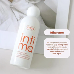 Dung Dịch Vệ Sinh Phụ Nữ Ziaja Intima Màu Cam - An Toàn, Tươi Mát, Đặc Biệt Dành Cho Da Nhạy Cảm