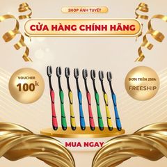 Bàn Chải Đánh Răng Bossi Hàn Quốc - Lông Than Hoạt Tính Tiêu Diệt Vi Khuẩn, Làm Sạch Sâu, An Toàn Cho Nướu Răng