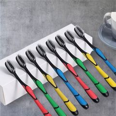 Bàn Chải Đánh Răng Bossi Hàn Quốc - Lông Than Hoạt Tính Tiêu Diệt Vi Khuẩn, Làm Sạch Sâu, An Toàn Cho Nướu Răng