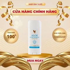 Sáp Khử Mùi Lô Hội Forever Aloe Ever Shield 067 FLP - Kháng Khuẩn, Đảm Bảo Sạch Sẽ, Không Vàng Áo, 92.1g