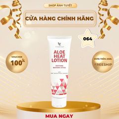 Dầu Nóng Lô Hội Forever 064flp - Chất Làm Mềm Da Giúp Giảm Đau Nhức Cơ Bắp và Thư Giãn Sau Thể Thao 250ml