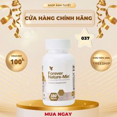 Viên Sủi Forever Nature Min 037 - Bổ Sung Khoáng Chất, Hỗ Trợ Sức Khỏe Xương Chất Lượng Từ Mỹ - 180 Viên/hộp