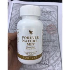 Viên Sủi Forever Nature Min 037 - Bổ Sung Khoáng Chất, Hỗ Trợ Sức Khỏe Xương Chất Lượng Từ Mỹ - 180 Viên/hộp