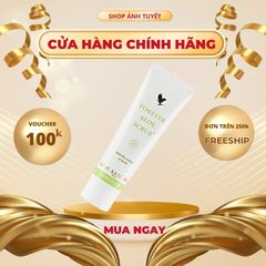 Sữa Rửa Mặt Tẩy Tế Bào Chết Forever Aloe Scrub 238 Flp - Chăm Sóc Da Lò Hôi, Làm Sạch & Dưỡng Ẩm Tự Nhiên