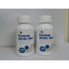 Viên Dầu Cá Forever Arctic Sea 376flp - 120 Viên Hỗ Trợ Sáng Mắt, Bổ Xương và Tăng Cường Trí Não từ Dầu Cá Omega 3 tự nhiên