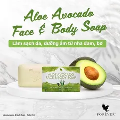 Xà phòng Làm Sạch Mặt & Cơ Thể Bơ 100% Tự Nhiên - Dưỡng Ẩm & Làm Tươi Mát Da - Avocado Face & Body Soap 284 Flp